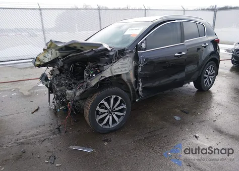 2017 Kia Sportage Ex из США, поврежденный, VIN KNDPN3AC0H7075469